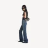 Le Cagole-Umhängetasche für Damen XS in Silber Le Cagole-Umhängetasche für Damen XS in Silber