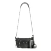 Le Cagole Xs Flap Bag Metallized «Metalic Grey» 7190822AAWR1314