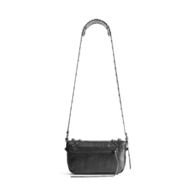 Le Cagole Xs Flap Bag Metallized «Metalic Grey» 7190822AAWR1314