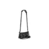 Le Cagole Xs Flap Bag mit Piercings «Schwarz» 7190822AAE31000