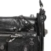 Le Cagole Xs Flap Bag mit Piercings «Schwarz» 7190822AAE31000