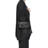 Le Cagole Xs Flap Bag mit Piercings «Schwarz» 7190822AAE31000