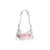 Le Cagole Xs Umhängetasche DIY Metal «White» 6713092AAXE9066