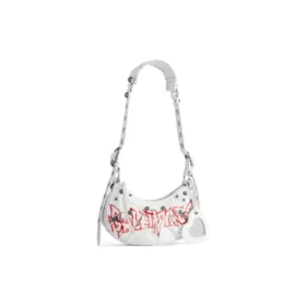 Le Cagole Xs Umhängetasche DIY Metal «White» 6713092AAXE9066