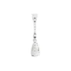 Le Cagole Xs Umhängetasche DIY Metal «White» 6713092AAXE9066
