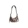 Le Cagole Xs Umhängetasche Metallic «Brown» 6713090GT3Y2564