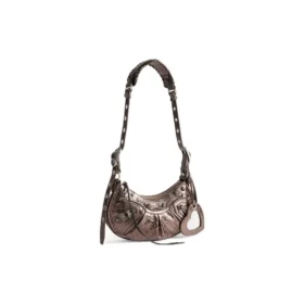 Le Cagole Xs Umhängetasche Metallic «Brown» 6713090GT3Y2564