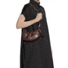 Le Cagole Xs Umhängetasche Metallic «Brown» 6713090GT3Y2564