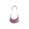 Le Cagole XS Umhängetasche mit Leopardenmuster «Pink» 6713092AAV75651