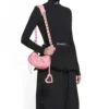 Le Cagole XS-Umhängetasche «Pink» 6713091VG9Y5812