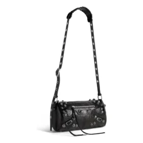 Le Cagole Zylindertasche «Black» 771716210KR1000