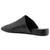 Leather Pantoletten «Black» 743926WB7221000