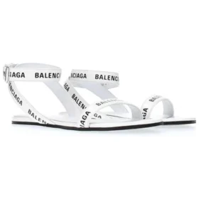 Ledersandalen «White» 551154WA7619061