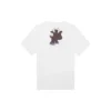 Limited Edition, kleines Muster, Kurzarm, Unisex, weiss 612966TJVM99000