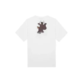 Limited Edition, kleines Muster, Kurzarm, Unisex, weiss 612966TJVM99000