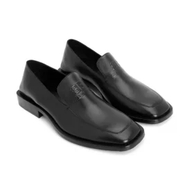 Loafer mit Münzrand «Schwarz» 615723WA72L1000