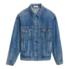 Logo-Denim-Jacke «Blue» 557388TBP464773
