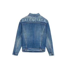 Logo-Denim-Jacke «Blue» 557388TBP464773