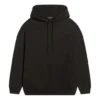 Logo-Hoodie, Medium-Fit «Washed Black» 600583TLVB81146