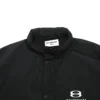 Logo-Intarsien-Regenmantel «Black» 681449TLO061000