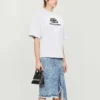Logo Kurzarm-T-Shirt Grau 583098TFV652569