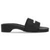 Logo Pool Clog Slides «Black Rubber» 707094W1S9M1090