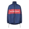 Logo-Reissverschluss-Jacke «Blue Red» 561466TYD338065