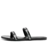 Logo-Sandalen «Calf Black» 694999WCAE11090