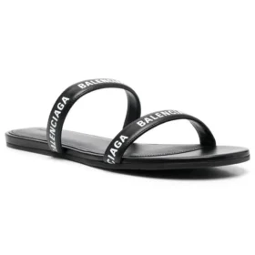 Logo-Sandalen «Calf Black» 694999WCAE11090
