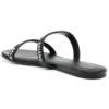 Logo-Sandalen «Calf Black» 694999WCAE11090
