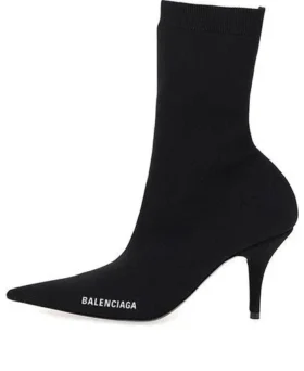 Logo-Socken-Stiefel «Schwarz» 616246W18021090