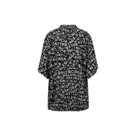 Logo-Streifen Minimal Kurzarm-Shirt «Black» 681813TML21-1269