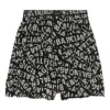 Logo Strips Pyjama-Shorts «Schwarz» 719975TML211269