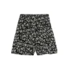 Logo Strips Pyjama-Shorts «Schwarz» 719975TML211269