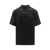 Logo-T-Shirt «Black White» 764235TQVN11083