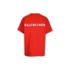 Logo-T-Shirt in Regular-Fit «Bright Red» 612965TMVF43168