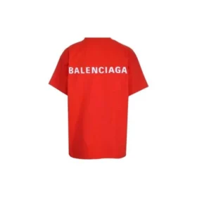 Logo-T-Shirt in Regular-Fit «Bright Red» 612965TMVF43168