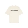 Logo-T-Shirt, Medium Fit «Beige» 612966TMVF49069
