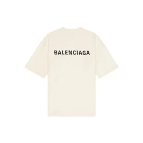 Logo-T-Shirt, Medium Fit «Beige» 612966TMVF49069