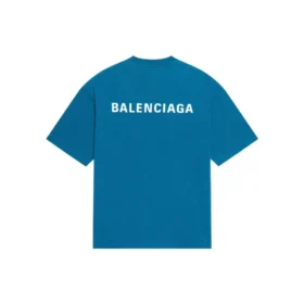 Logo-T-Shirt, Medium Fit «Blue» 612966TLVB99567