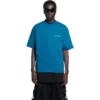 Logo-T-Shirt, Medium Fit «Blue» 612966TLVB99567