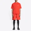 Logo-T-Shirt Medium Fit «Bright Red» 612966TMVF43168