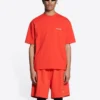 Logo-T-Shirt Medium Fit «Bright Red» 612966TMVF43168