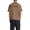 Logo-T-Shirt Medium Fit «Tan» 612966TMVF47761