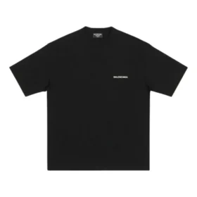 Logo-T-Shirt, Medium-Passform «Schwarz» 612966TMVF41070