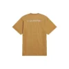 Logo-T-Shirt, mittlere Passform «Beige» 612966TLVB39504
