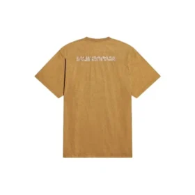 Logo-T-Shirt, mittlere Passform «Beige» 612966TLVB39504