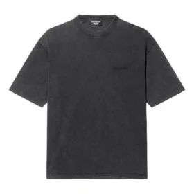 Logo-T-Shirt, mittlere Passform «Grau» 612966TLVB91146