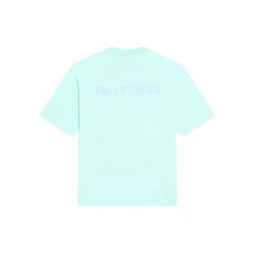 Logo-T-Shirt, mittlere Passform «Mint Tint» 612966TLVB93062