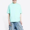Logo-T-Shirt, mittlere Passform «Mint Tint» 612966TLVB93062